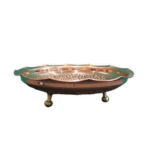 طبق فطائر بتلات حمراء - قاعدة ثلاثية طبق فطائر بتلات حمراء - قاعدة ثلاثية